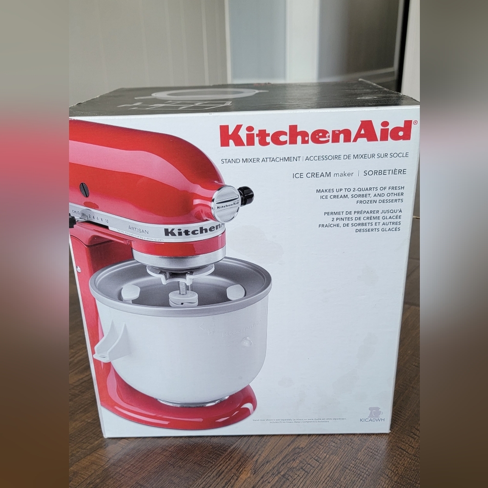 Kitchenaid ice cream maker